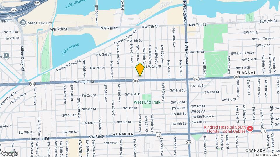 1 NW 61st Ave Map and Location Details