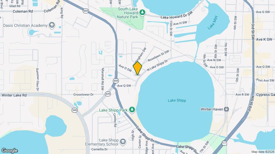 1605 N Lake Shipp Dr Map and Location Details