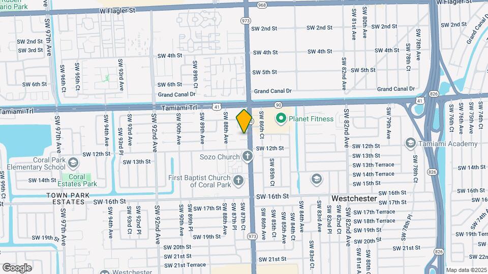 1122 SW 87th Ave Map and Location Details