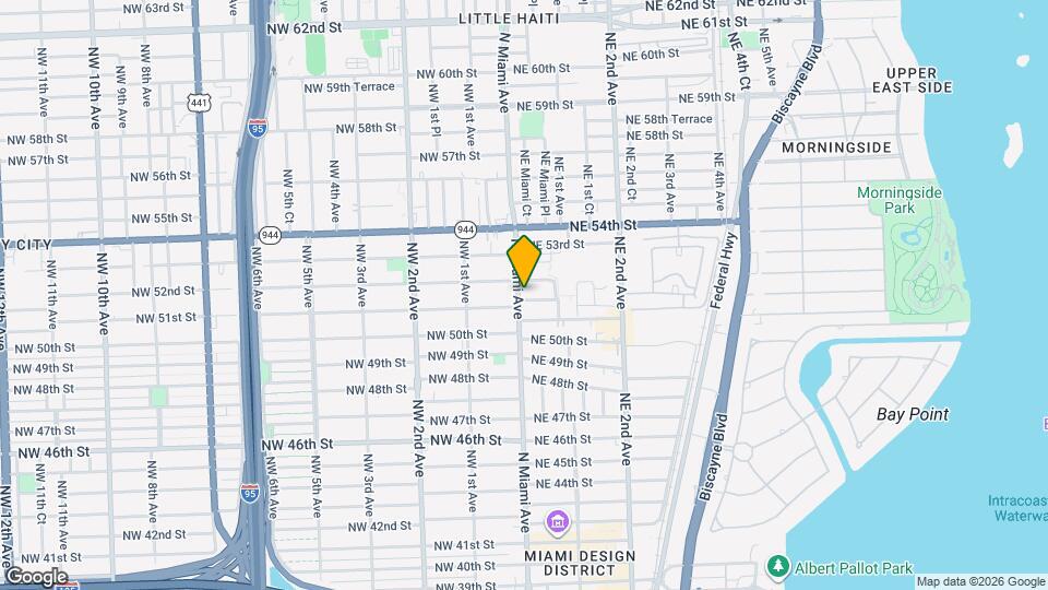 11 NE 51st St Map and Location Details