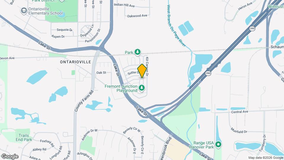 6100 Kit Carson Dr Map and Location Details