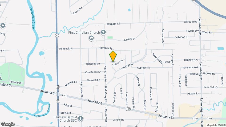 415 Forrest Ct Mapa y Detalles de la Ubicación