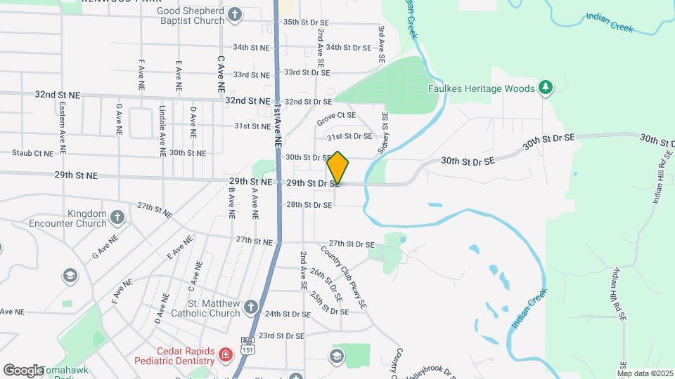 2833 3rd Ave SE Map and Location Details