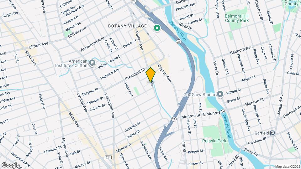 117 Parker Ave, Unit A Map and Location Details