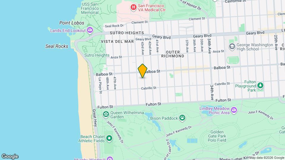 747 43rd Ave, Unit 747 43rd Ave Map and Location Details