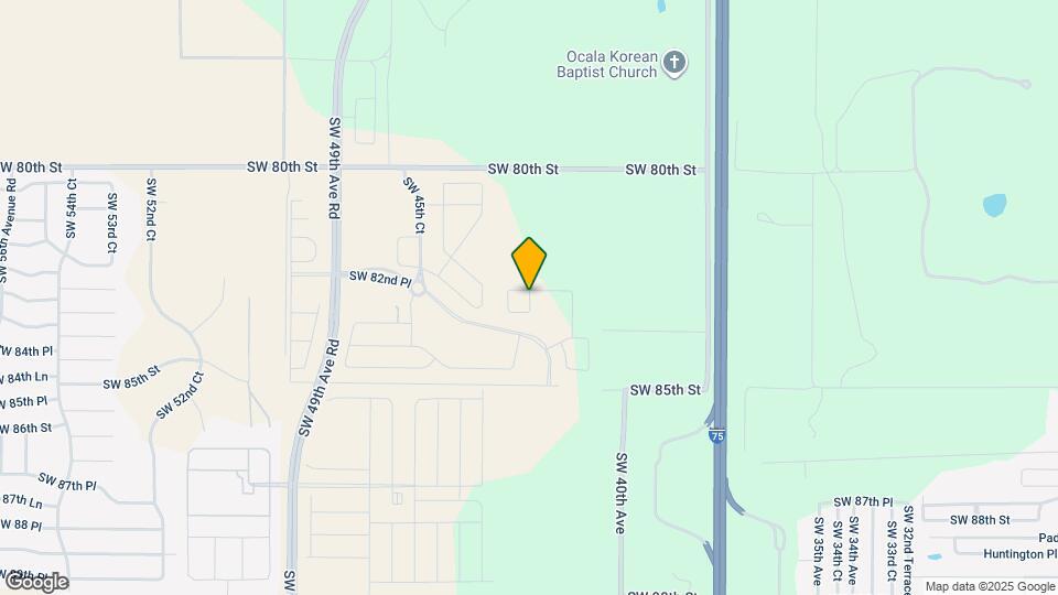 8283 SW 42nd Cir Map and Location Details