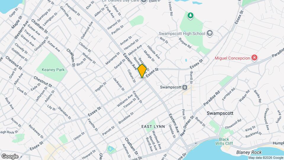 252 Eastern Ave Map and Location Details