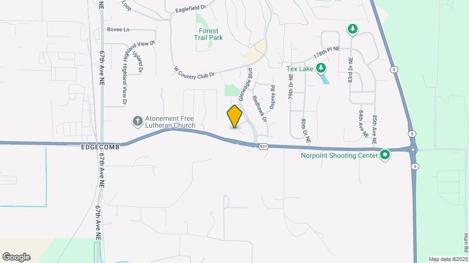 17230 Ironwood St Map and Location Details