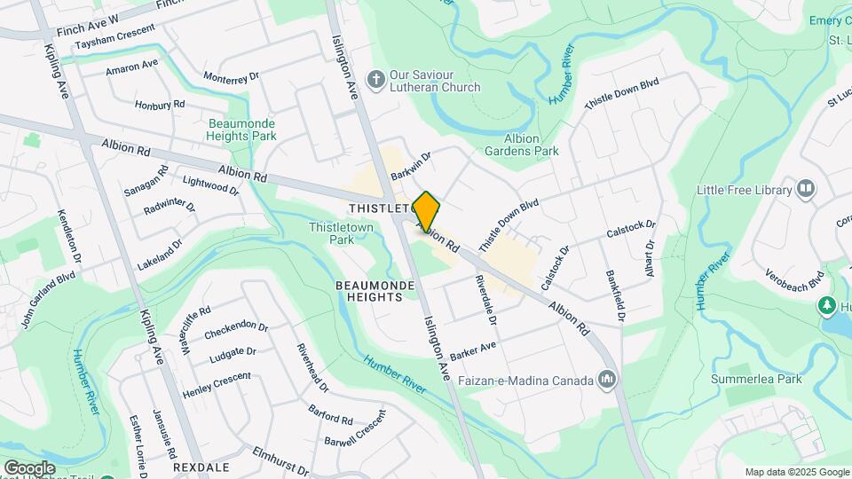 977 Albion Rd Map and Location Details