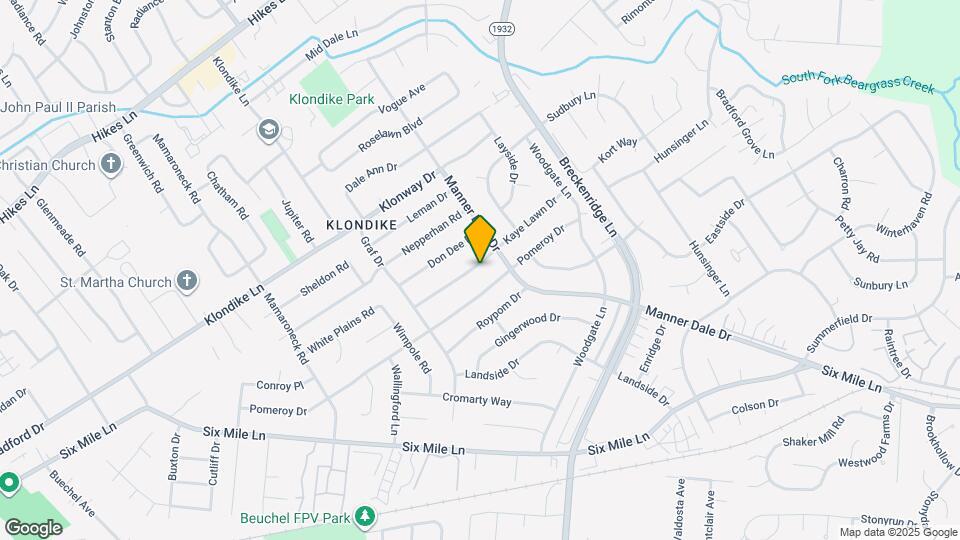 3026 Kaye Lawn Dr Map and Location Details