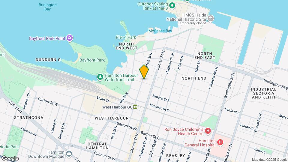 374 MacNab St N Map and Location Details