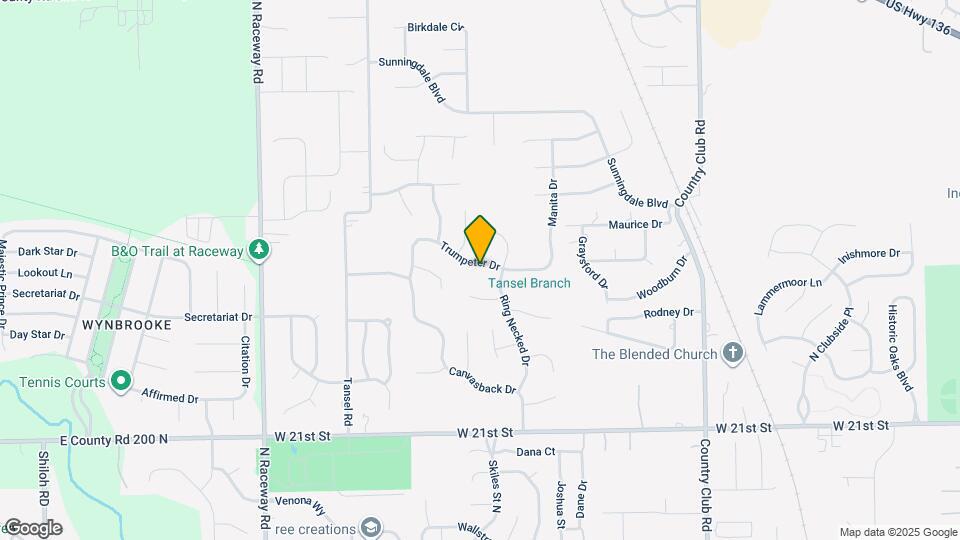 8749 Trumpeter Dr Map and Location Details