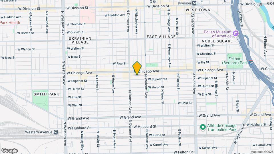 1932 W Superior St Map and Location Details