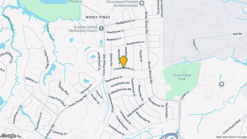 5801 Craneybrook Ln Map and Location Details