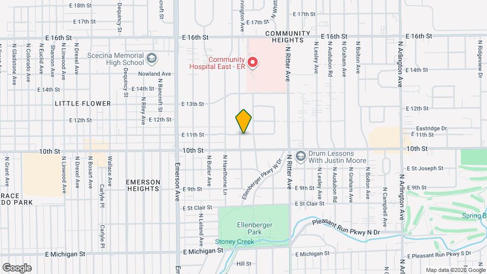 5337 E 11th St Mapa y Detalles de la Ubicación