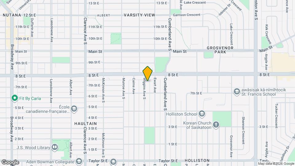 1117 Wiggins Ave S Map and Location Details