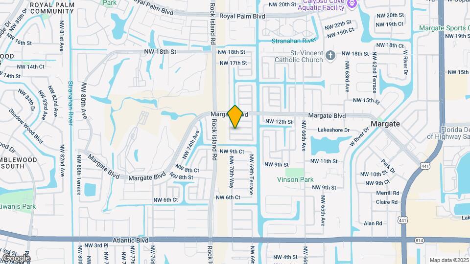 6985 NW 11th St Map and Location Details