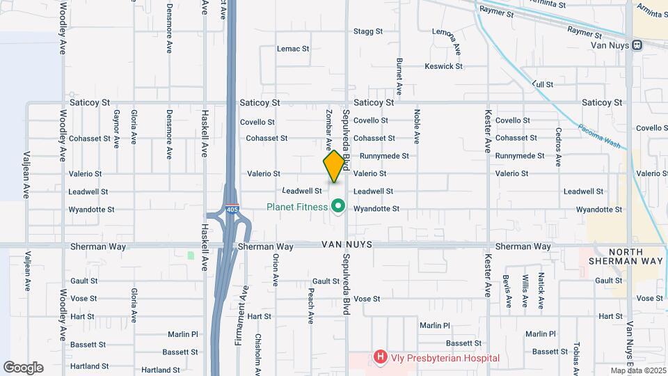 Sepulveda Apartments Map and Location Details