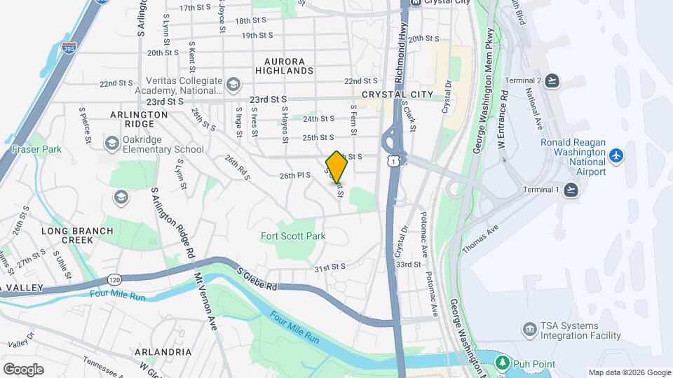 2706 S Grant St Map and Location Details
