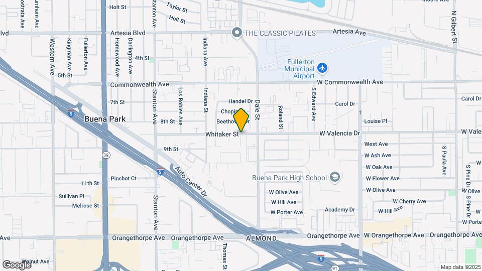 8418 Whitaker St Map and Location Details