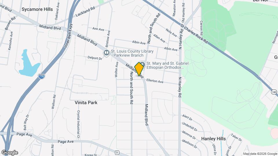 8207 Eads Ave Map and Location Details