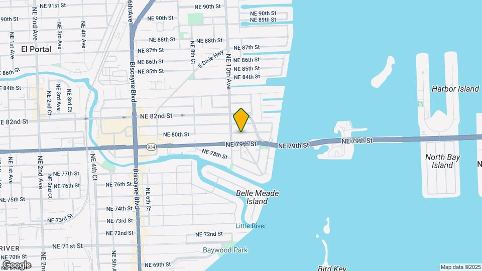 1030 NE 80th St-Unit -6 Map and Location Details