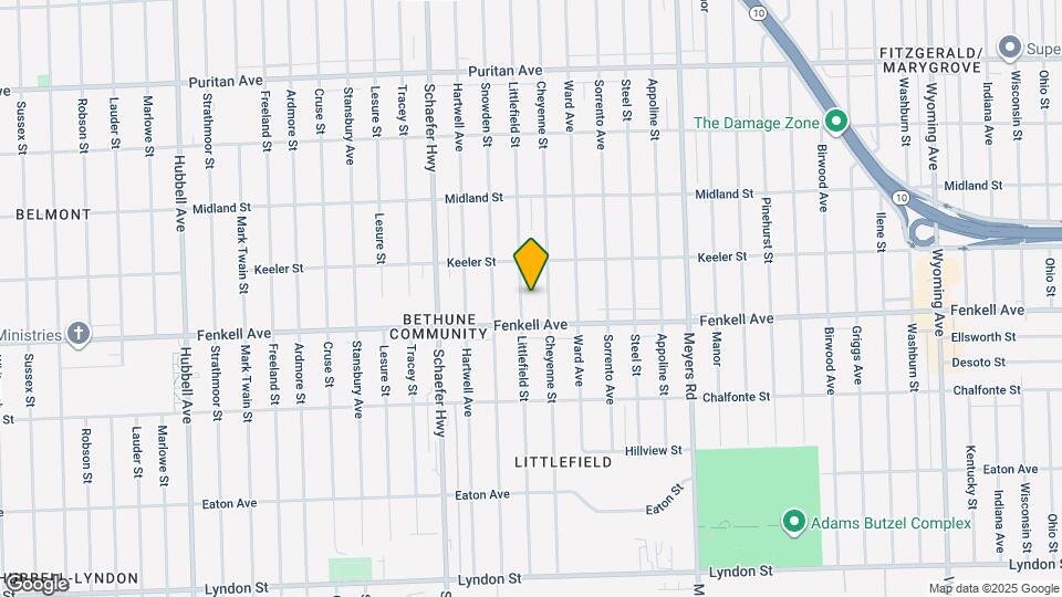15346 Littlefield St Map and Location Details