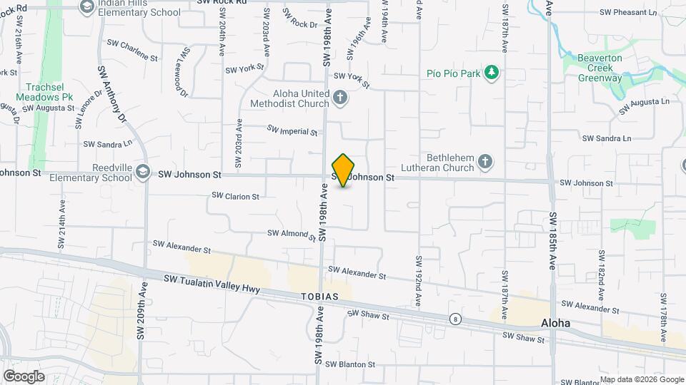 2782 SW 196th Ct Map and Location Details