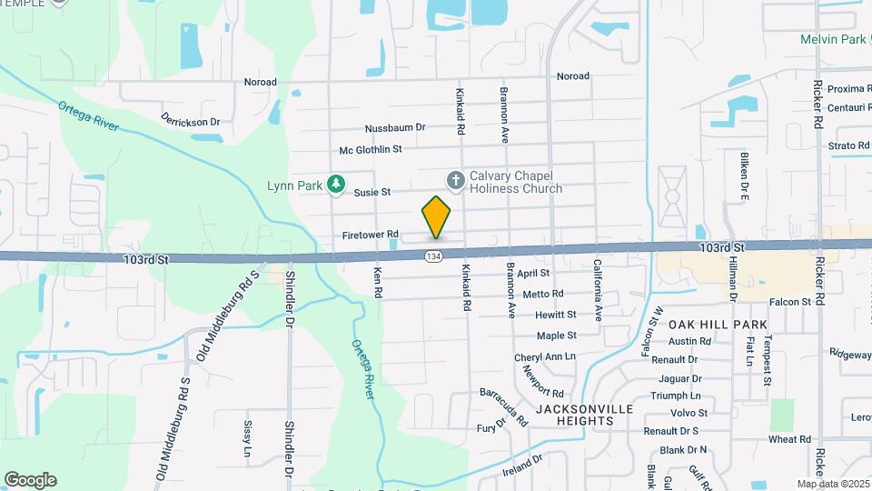 8452 McGirts Village Ln Map and Location Details