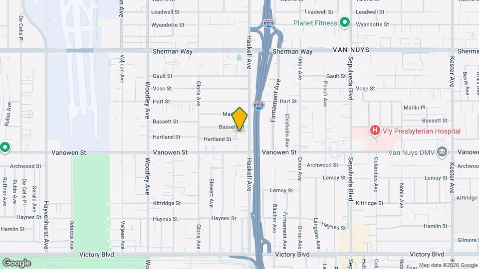 6840 Whitman Ave Map and Location Details
