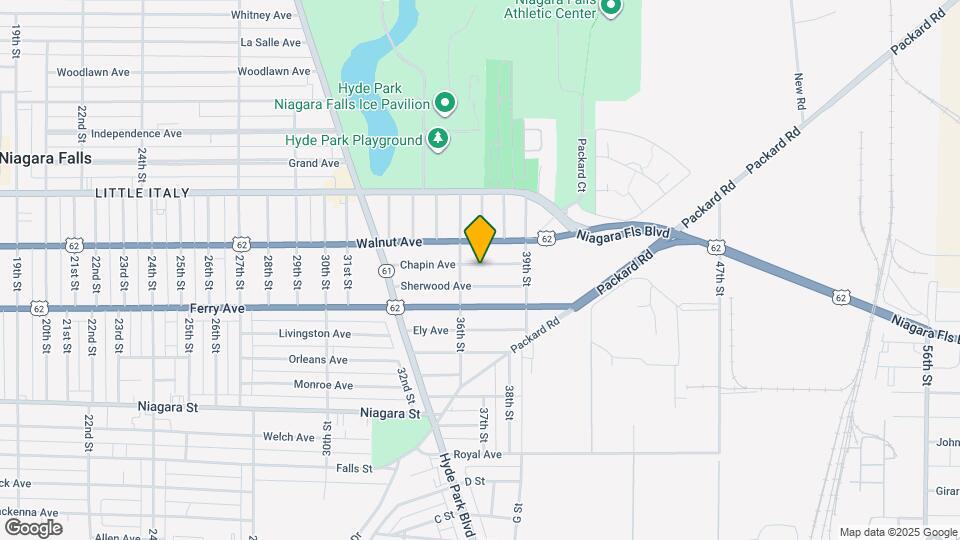 3619 Chapin Ave Map and Location Details