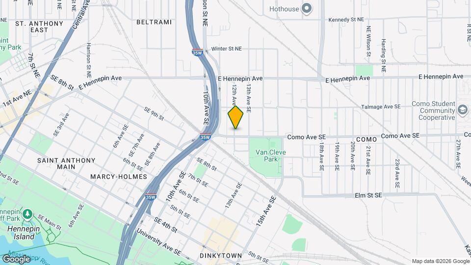 1008 12th Ave SE Map and Location Details