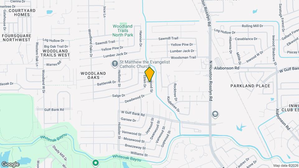 9807 Jaywood St Map and Location Details