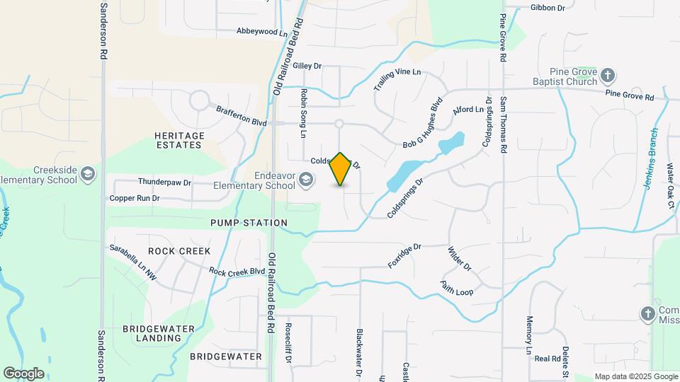 222 Silverbreeze Ct Map and Location Details