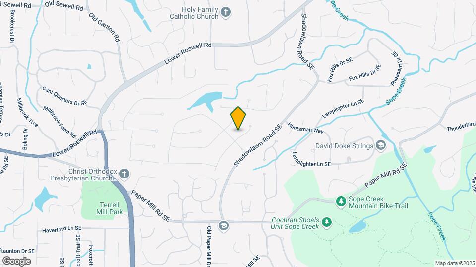 350 Somerset Ln SE Map and Location Details