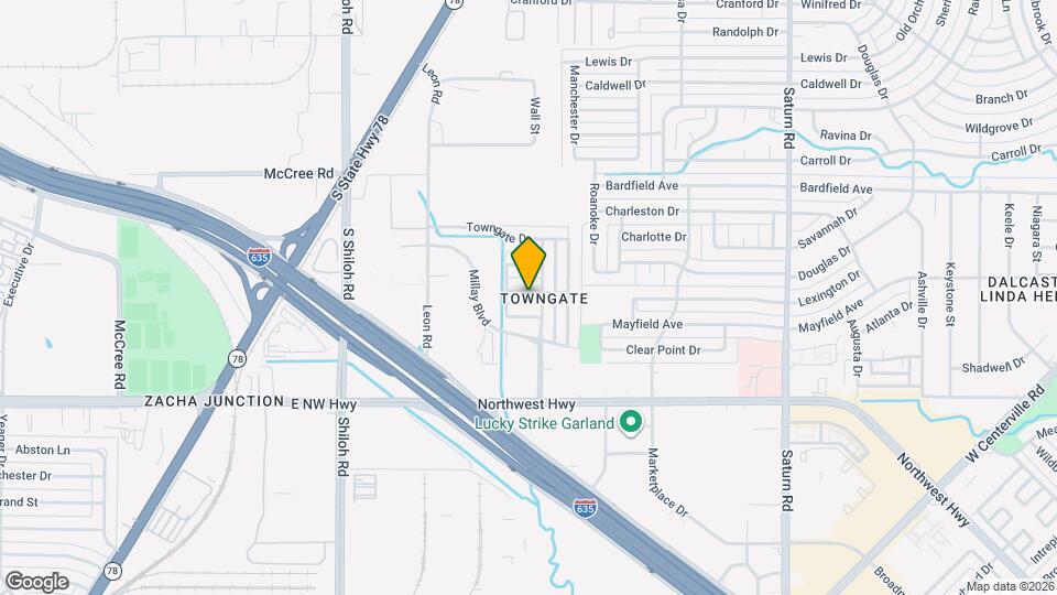 2012 Court Pl Map and Location Details