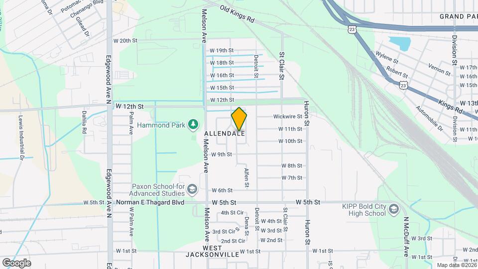2025 Prospect St E Map and Location Details