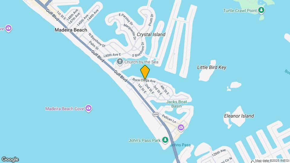 13406 Boca Ciega Ave, Unit #4 Map and Location Details