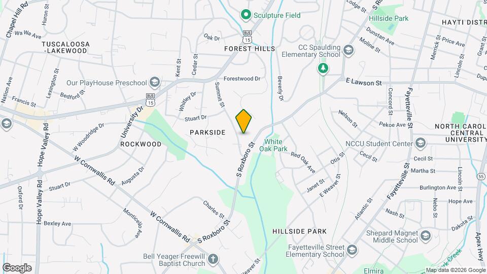 2225 Summit St Map and Location Details