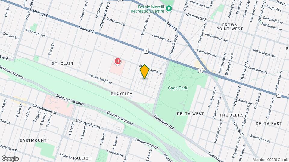 204 Balsam Ave S Map and Location Details