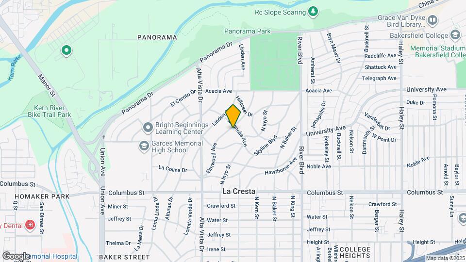 501 Magnolia Ave Mapa y Detalles de la Ubicación