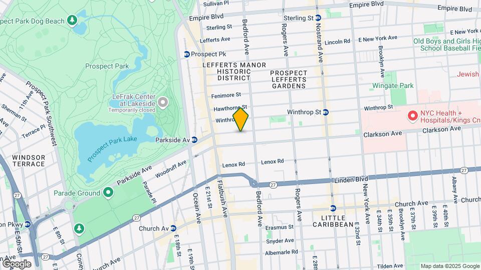 362 Parkside Ave Mapa y Detalles de la Ubicación
