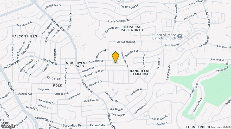 6429 Amposta Dr Map and Location Details