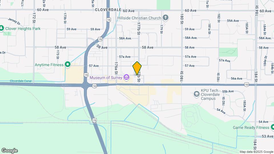 5645 177B St Map and Location Details