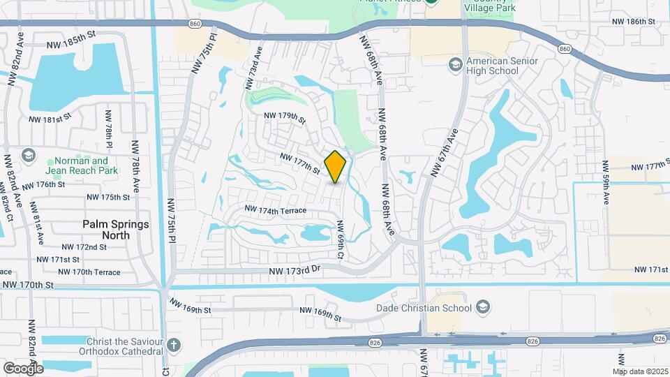 6940 NW 179th St-Unit -404-7 Map and Location Details