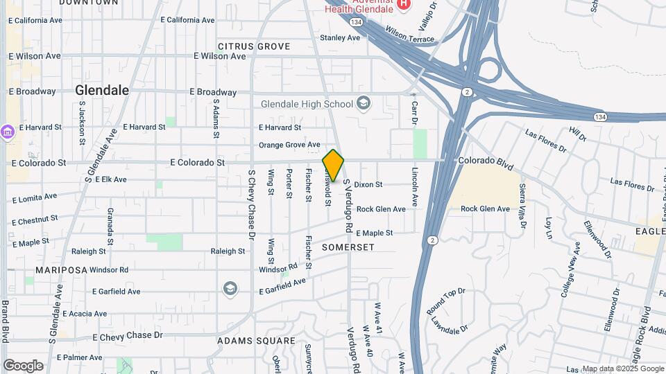 406 Griswold St Map and Location Details