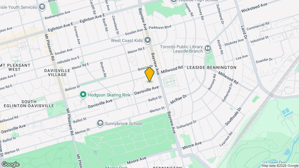 22 Whitewood Rd Map and Location Details