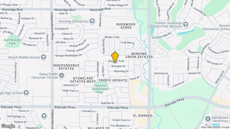 15602 Wrangler Dr Map and Location Details