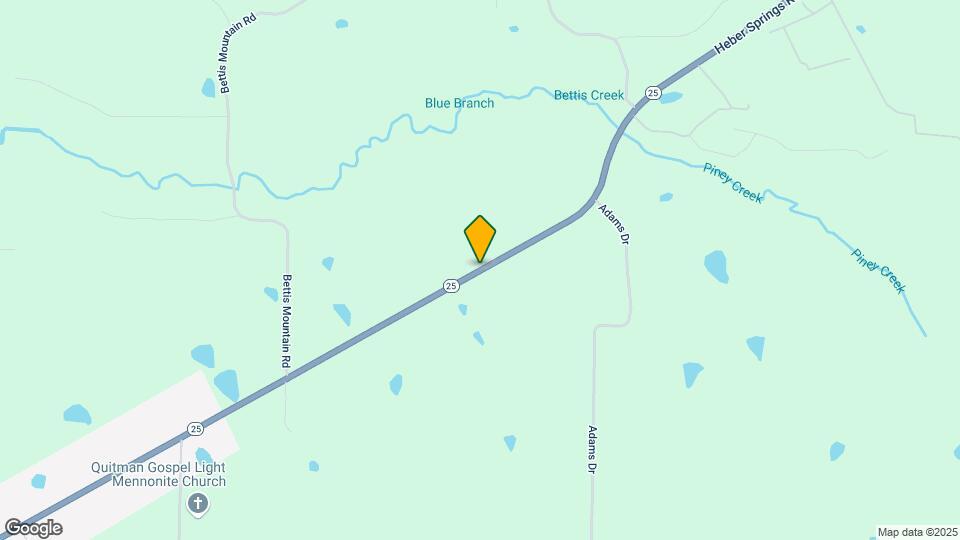 4370 Heber Springs Rd W Map and Location Details