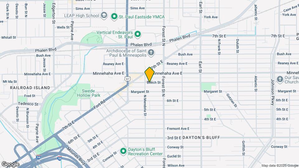 894 Beech St Map and Location Details